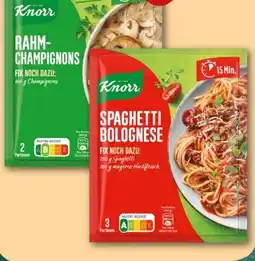 REWE Center Knorr Fix Rahm-Champignons Angebot