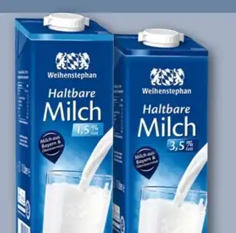 REWE Center Weihenstephan Haltbare Milch Angebot