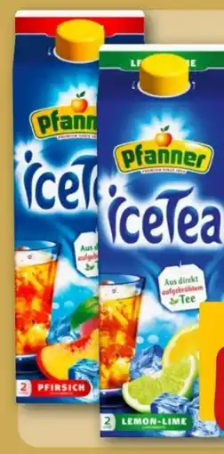 REWE Center Pfanner Ice Tea Angebot