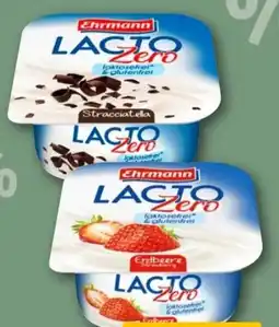 REWE Center Ehrmann LACTO Zero Quark-Joghurt-Creme Erdbeere Angebot