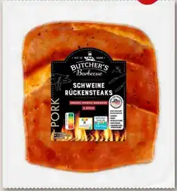 REWE Center Butcher’s Barbecue Schweine-Rückensteaks Angebot