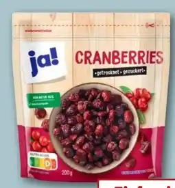REWE Center ja! Cranberries Angebot