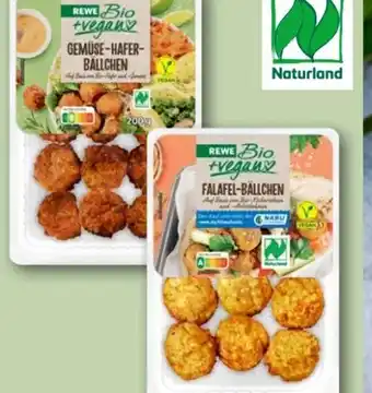 REWE Center Rewe Bio Falafel Bällchen Vegan Angebot