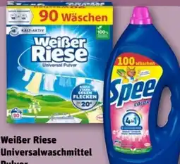 REWE Center Weißer Riese Waschmittel Universal Pulver Angebot
