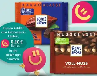 REWE Center Ritter Sport Voll-Nuss Angebot