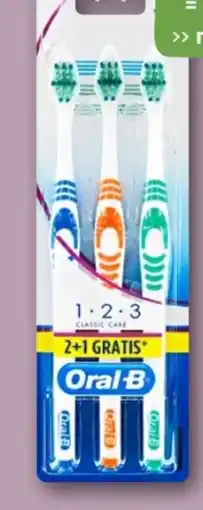REWE Center Oral-B 1-2-3 Classic Care Zahnbürste Angebot