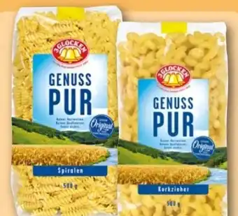 REWE Center 3 Glocken Genuss Pur Pasta Angebot