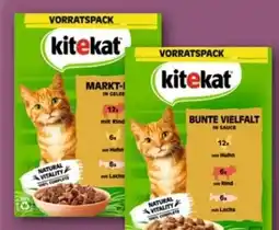 REWE Center Kitekat Bunte Vielfalt in Sauce 24er-Multipack Angebot