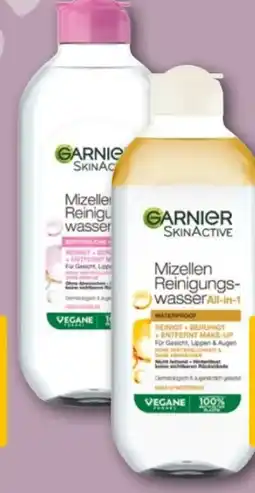 REWE Center Garnier SkinActive Mizellen Reinigungswasser Angebot
