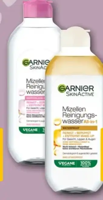 REWE Center Garnier SkinActive Mizellen Reinigungswasser Angebot
