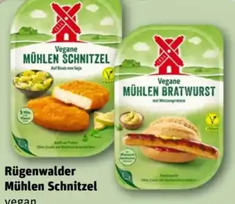 REWE Rügenwalder Mühle Vegane Mühlen Schnitzel Angebot
