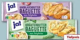 REWE ja! Kräuterbutterbaguette Angebot