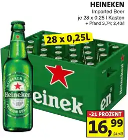 Lösch Depot HEINEKEN Imported Beer Angebot