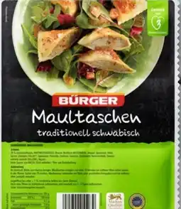 nahkauf Bürger Schwäbische traditionell Maultaschen Angebot