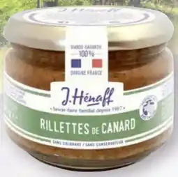 Scheck-in-Center Hénaff Rillettes De Canard Angebot