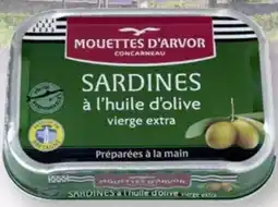 Scheck-in-Center Les Mouettes d’Arvo Sardinen à l'Huile d'Olive Vierge Extra Angebot