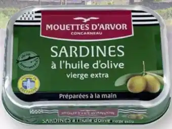 Scheck-in-Center Les Mouettes d’Arvo Sardinen à l'Huile d'Olive Vierge Extra Angebot