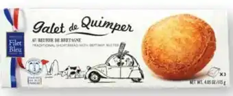 Scheck-in-Center Filet Bleu Galet De Quimper Angebot