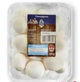 Scheck-in-Center Unsere Heimat Champignons Angebot