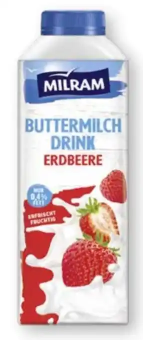 Scheck-in-Center Milram Buttermilch Frucht-Drink Angebot