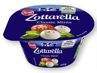 Scheck-in-Center Zott Zottarella Minis Classic Angebot