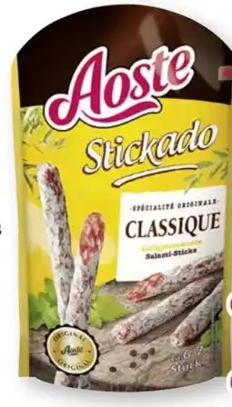 Scheck-in-Center Aoste Stickado Angebot