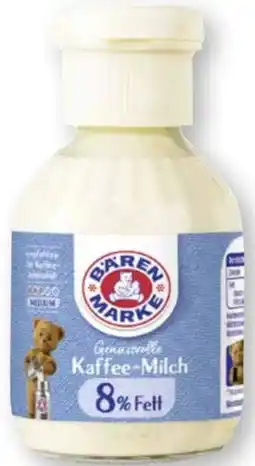 Scheck-in-Center Bärenmarke Genussvolle Kaffee-Milch Angebot