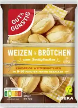 Scheck-in-Center Gut & Günstig Weizen Brötchen Vegan Angebot