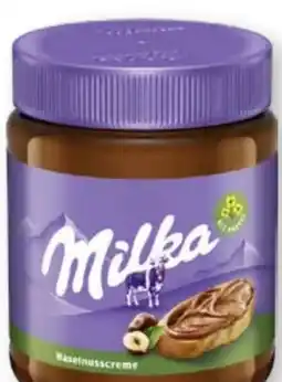 Scheck-in-Center Milka Haselnusscreme Angebot