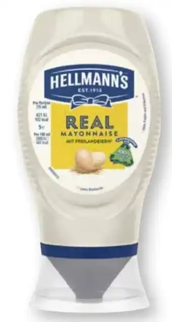 Scheck-in-Center Hellmann’s Real Mayonnaise Angebot