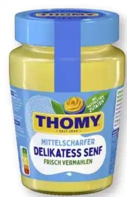 Scheck-in-Center Thomy Mittelscharfer Delikatess Senf Angebot