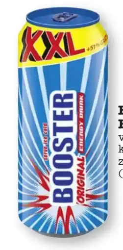 Scheck-in-Center Booster Energy Drink XXL Angebot