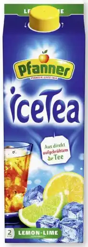 Scheck-in-Center Pfanner Ice Tea Lemon-Lime Angebot