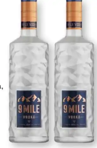 Scheck-in-Center Granite Rock Distillery 9 Mile Vodka Angebot