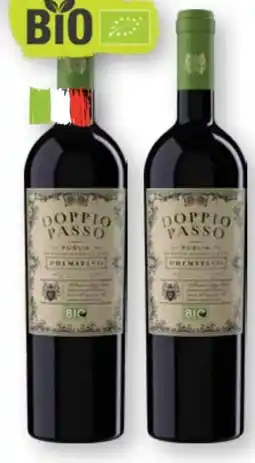Scheck-in-Center Doppio Passo Bio Puglia Primitivo Angebot