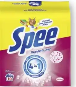 Scheck-in-Center Spee Waschmittel Angebot