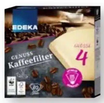 Scheck-in-Center Edeka Genuss Kaffeefilter Angebot