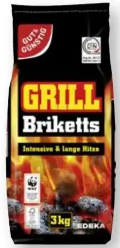 Scheck-in-Center Gut & Günstig Grill-Briketts Angebot