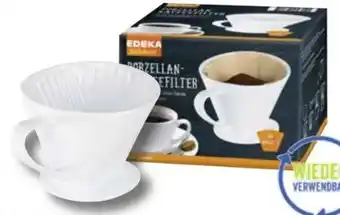 Scheck-in-Center Edeka zuhause Porzellan-Kaffeefilter Angebot