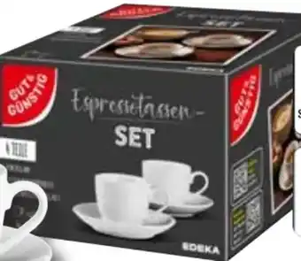 Scheck-in-Center Gut & Günstig Espressotassen-Set Angebot
