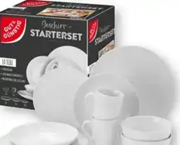 Scheck-in-Center Gut & Günstig Geschirr-Starterset Angebot