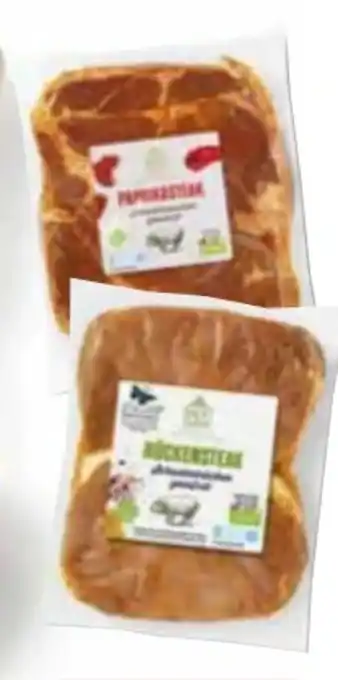 Edeka Hofglück Schweine-Rückensteaks Angebot