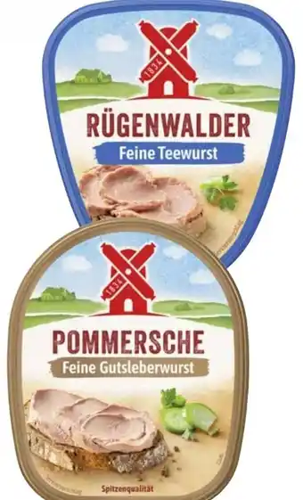 Edeka Rügenwalder Mühle Teewurst Fein Angebot