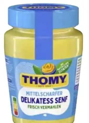 Edeka Thomy Mittelscharfer Delikatess Senf Angebot