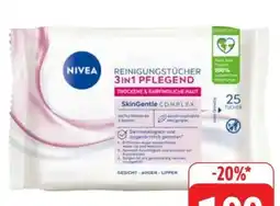 Edeka Nivea 3in1 Peeling Reinigungstücher Angebot