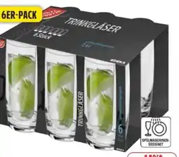 Edeka Gut & Günstig Trinkgläser 6-tlg Angebot