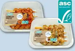 REWE Center Deutsche See Tapas Garnelen-Spieße Angebot