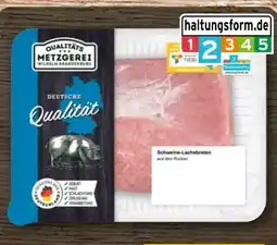 REWE Metzgerei Wilhelm Brandenburg Schweine-Lachsbraten Angebot