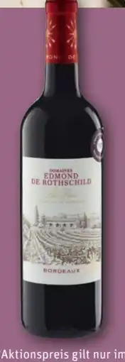 REWE Baron Edmond de Rothschild Les Pins Bordeaux Angebot