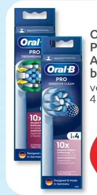 Budni Oral-B Pro Sensitive Clean Aufsteckbürsten Angebot